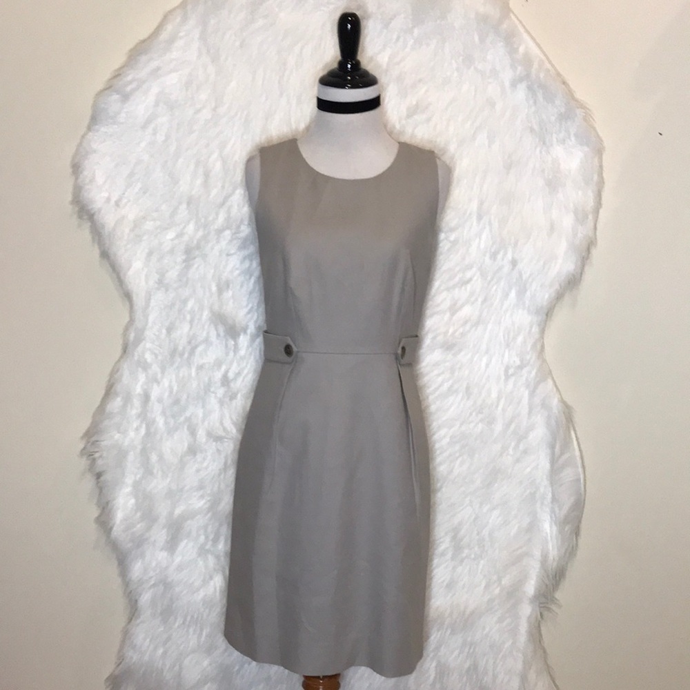 J.Crew Taupe Sheath Dress